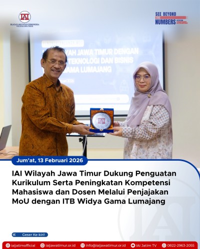 IAI Wilayah Jawa Timur Terima Kunjungan ITB Widya Gama Lumajang Guna Penjajakan Kerja Sama Strategis