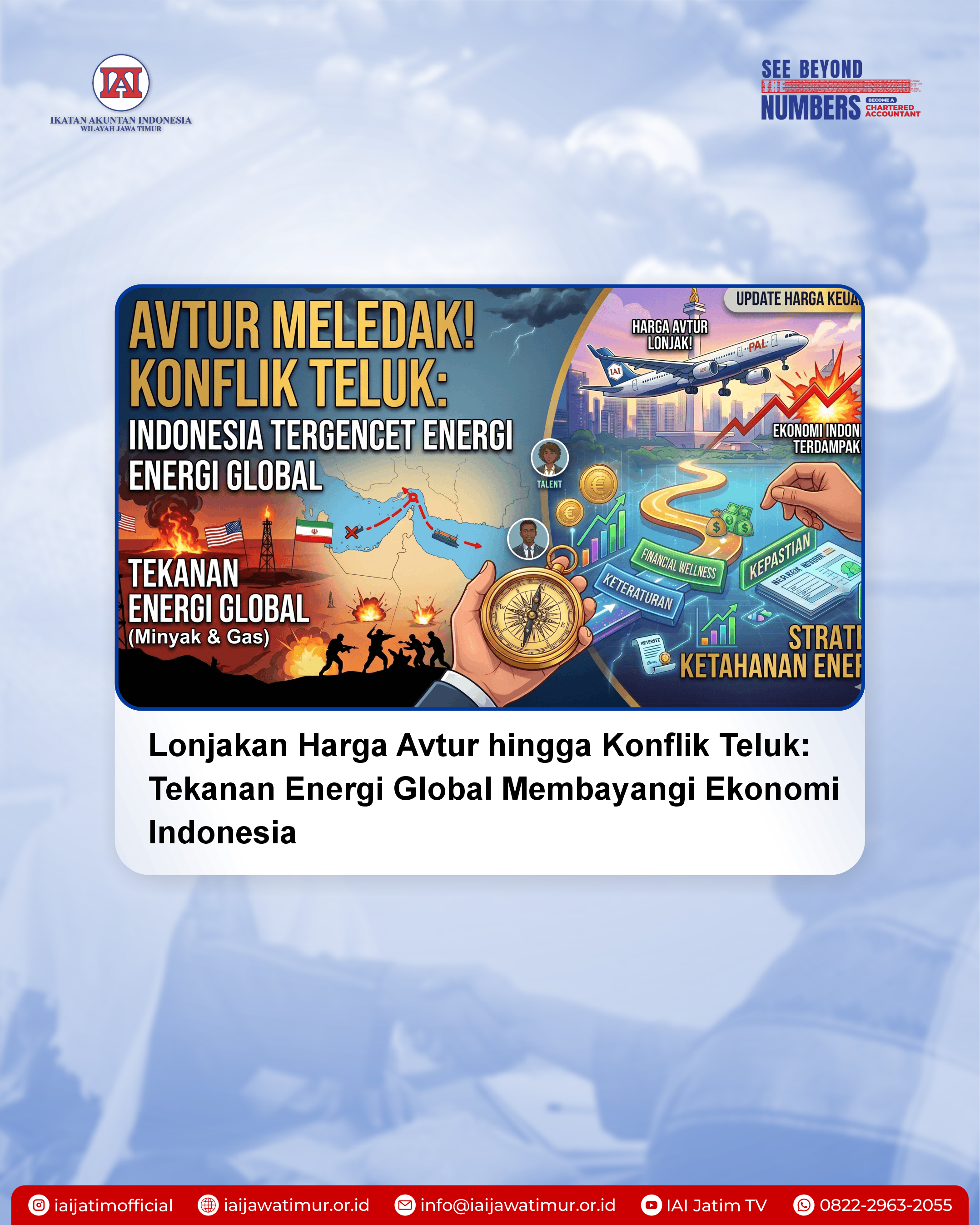 Lonjakan Harga Avtur hingga Konflik Teluk: Tekanan Energi Global Membayangi Ekonomi Indonesia